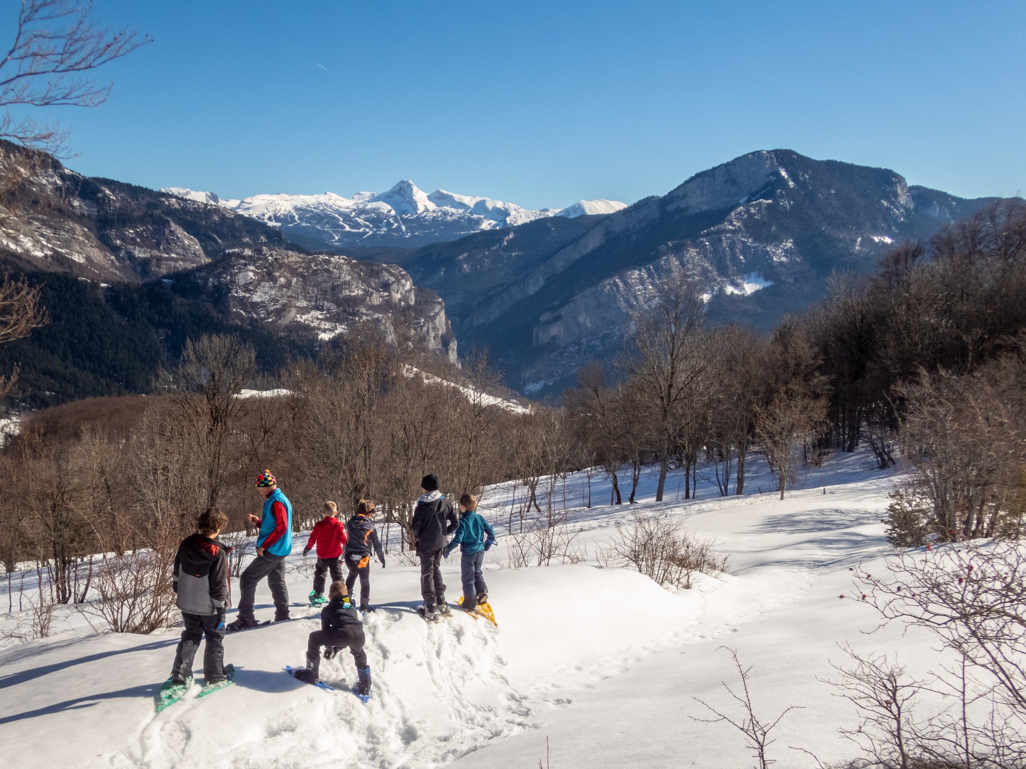 Station familiale des Coulmes dans le Vercors - ski et raquettes